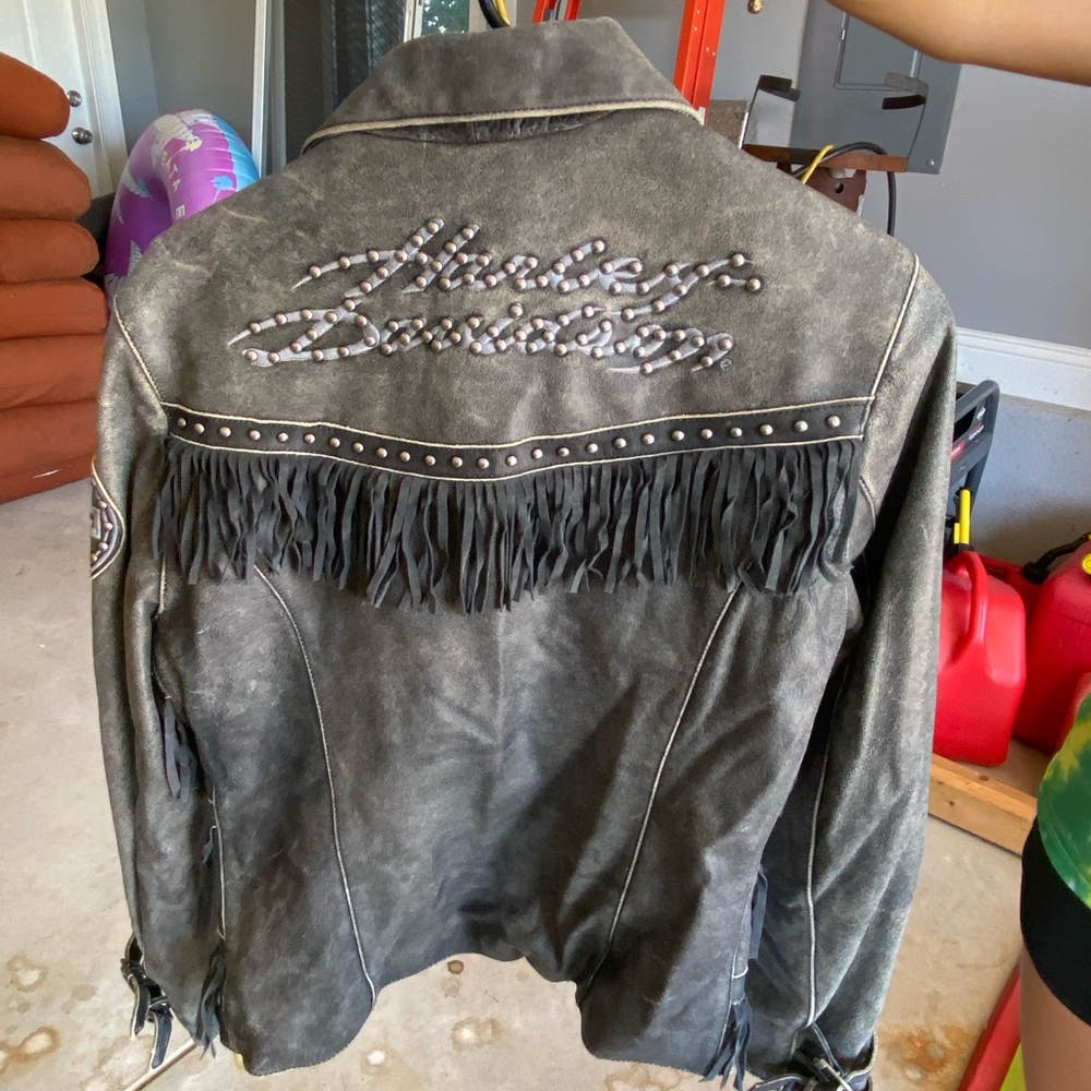 Harley Davidson womens leather jacket